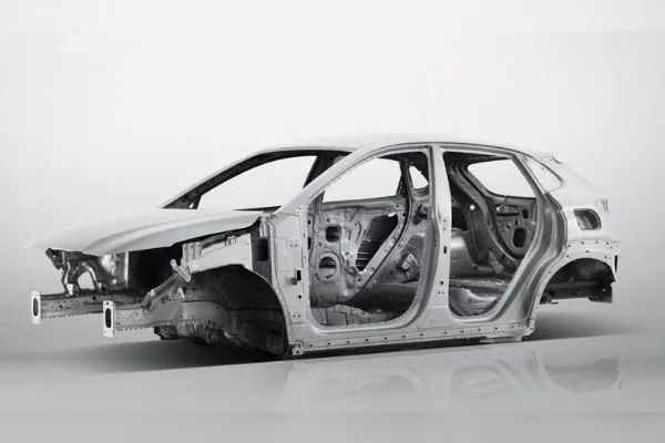 The body of a car from Hyundai