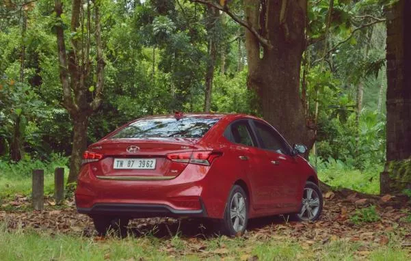 Hyundai Accent 2017 angular rear