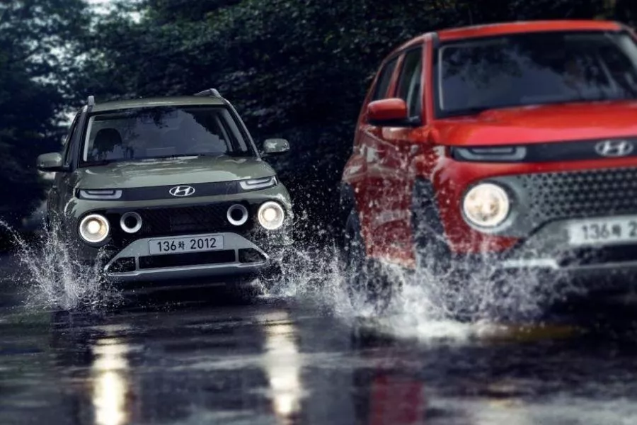 Hyundai Casper front view