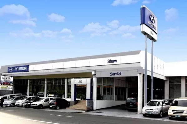 A picture of the Shaw Hyundai Dealership