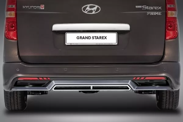 Rear view of the Hyundai Grand Starex