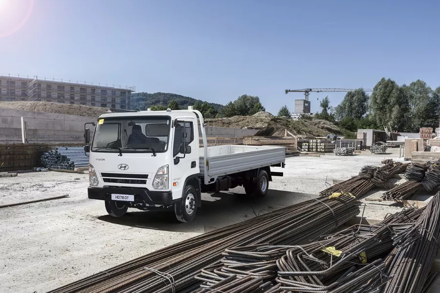 Hyundai HD78 GT front view