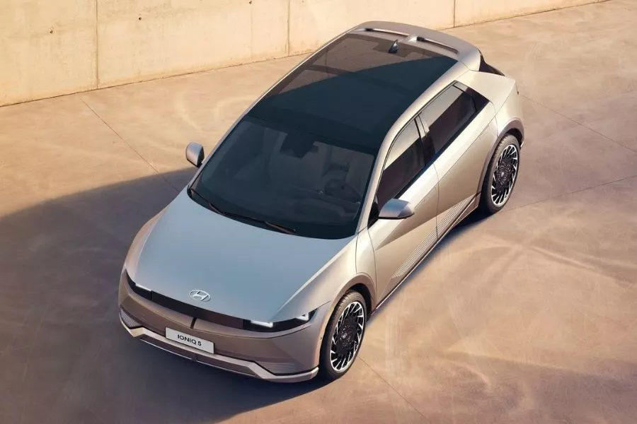 Hyundai Ioniq 5 top view