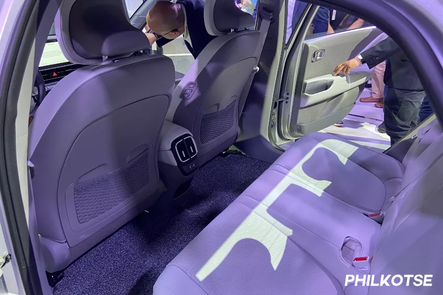 Hyundai Ioniq 6 second row