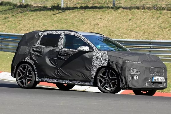 Camouflaged Hyundai Kona N