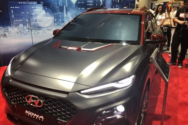 Hyundai Kona Special Iron Man Edition 2019 front view
