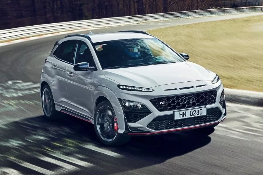 Hyundai Kona N front shot