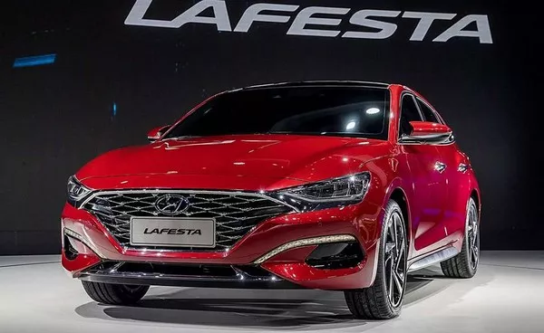 Hyundai Lafesta 2018 angular front