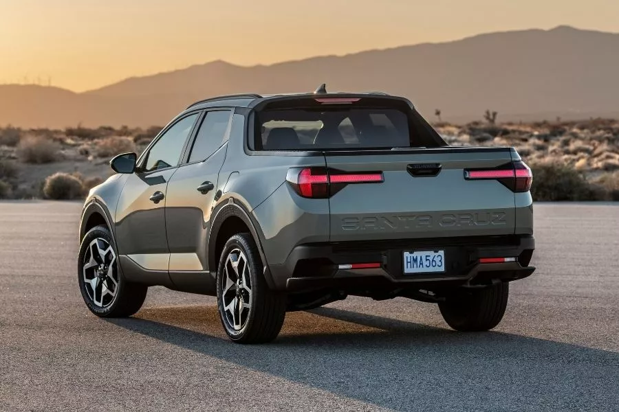 Hyundai Santa Fe rear view