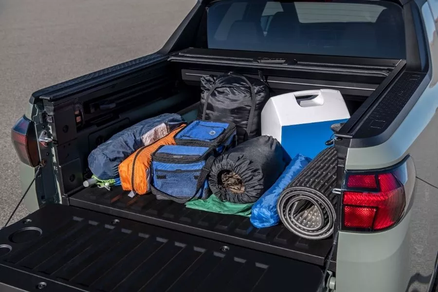 Hyundai Santa Cruz bed