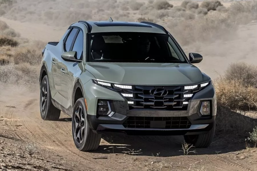 A picture of the Hyundai Santa Cruz