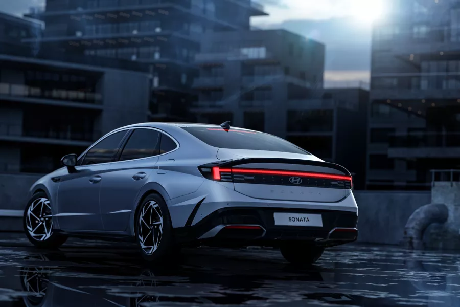 Hyundai Sonata rear view