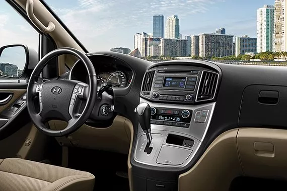 Hyundai Starex interior view