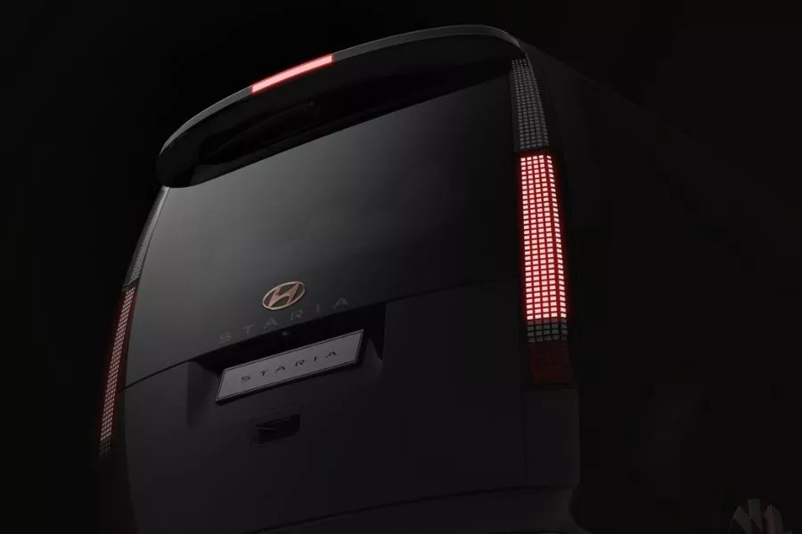 The Hyundai Staria is ready to shake the MPV segment Hyundai Staria rear view