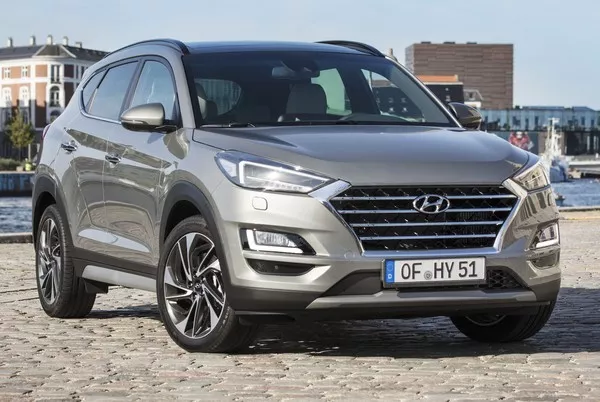 Hyundai Tucson 2019 facelift front view