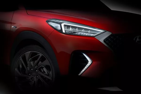 teased Hyundai Tucson N Line 2019 