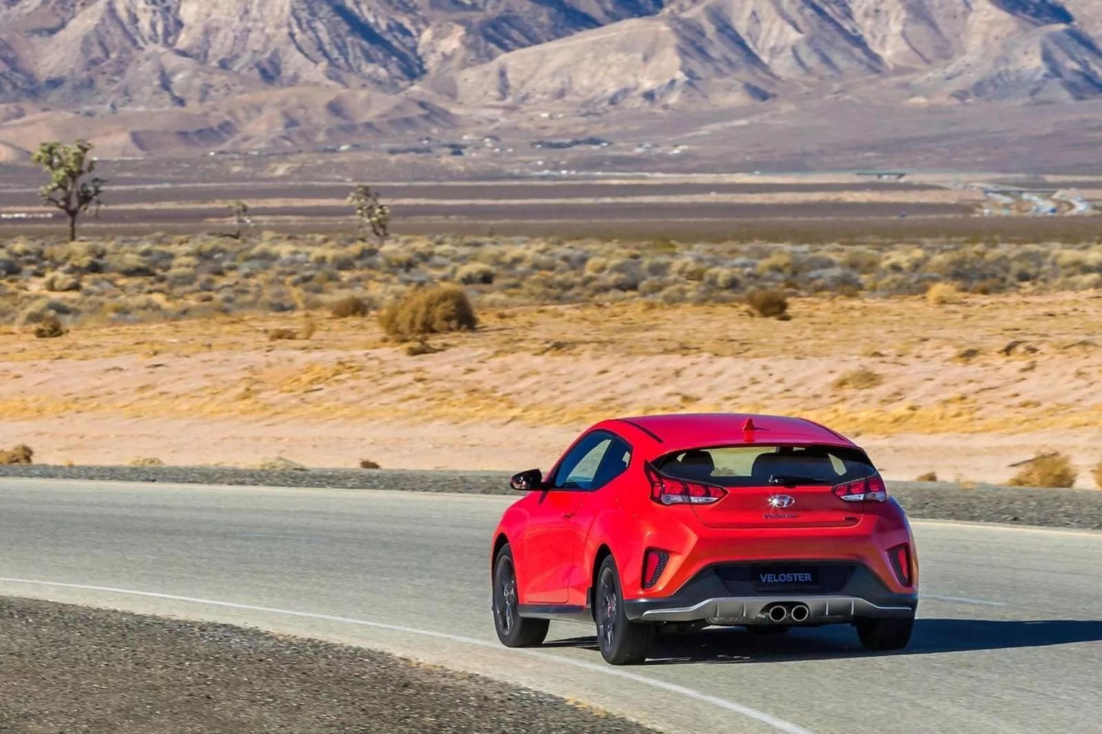 It reached the end of production Hyundai Veloster rear end