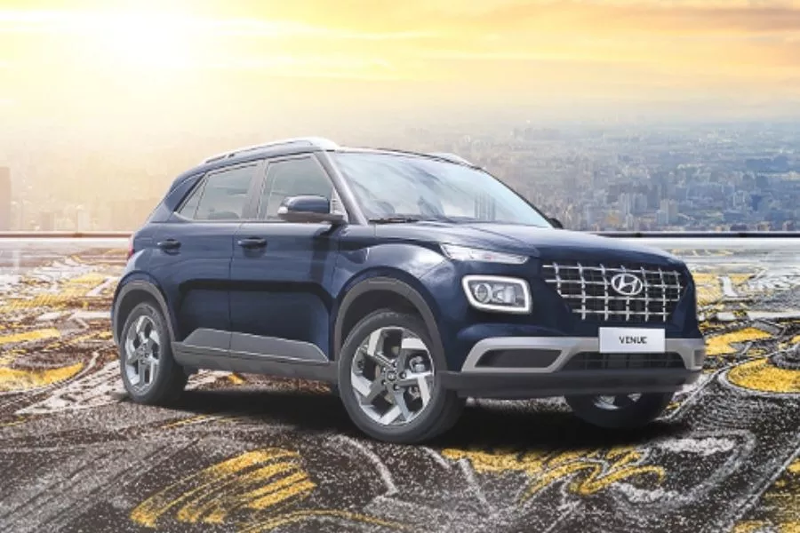 Hyundai Venue front view