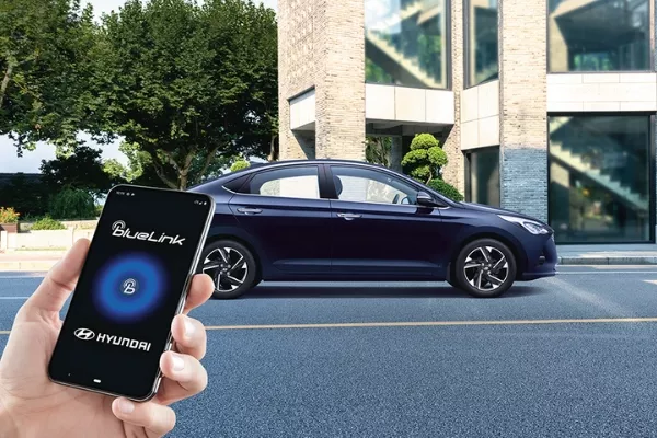 Blue Link is the personal mobility assistant of the Verna