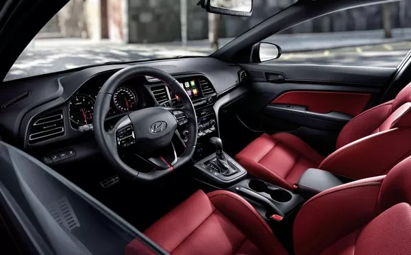 Hyundai Elantra Sport 2019 Interior 