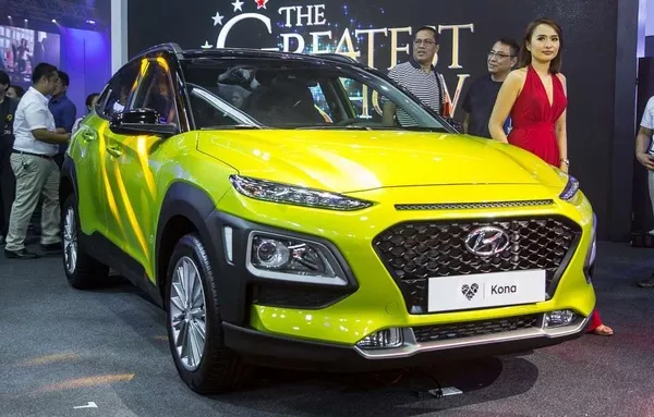 Hyundai Kona introduced in MIAS