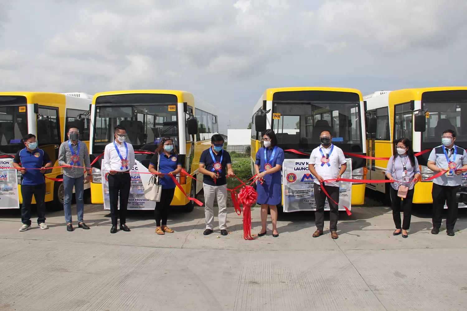 HARI Modern Jeepney turnover ceremony in Cavite