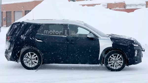 Hyundai Tucson 2019 facelift side view