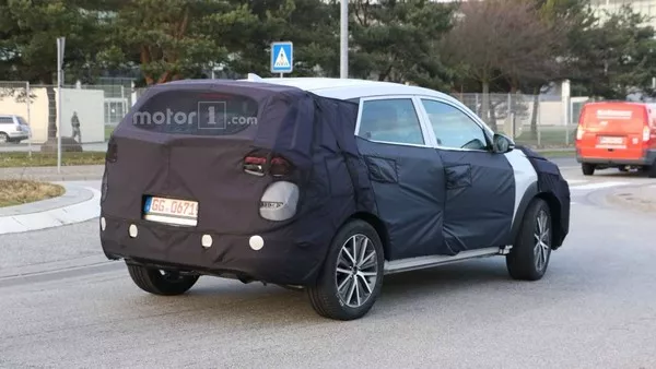 Hyundai Tucson 2019 facelift angular rear
