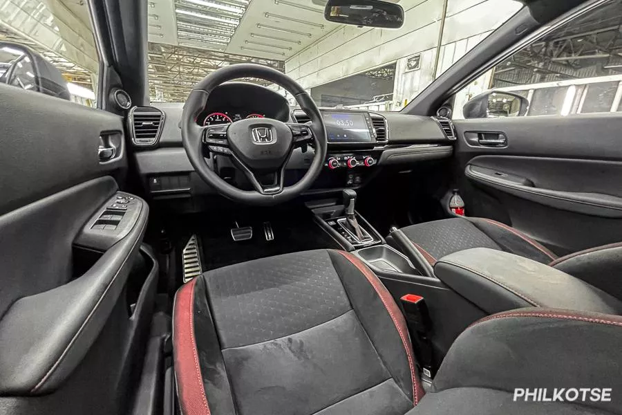 Honda City Hatchback interior view