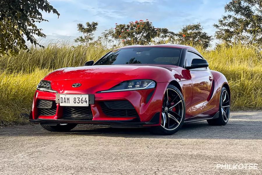 Toyota GR Supra front view