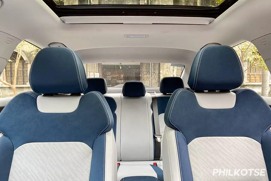 A picture of the interior of the Geely Emgrand