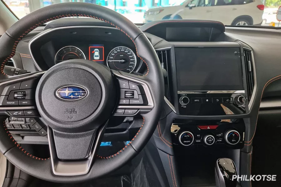 Subaru XV interior view