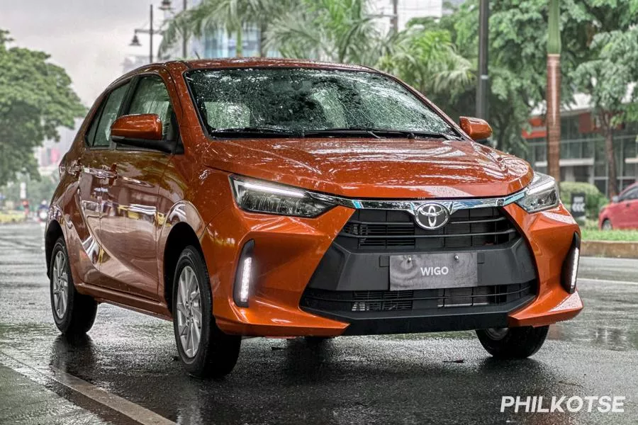 Toyota Wigo front view