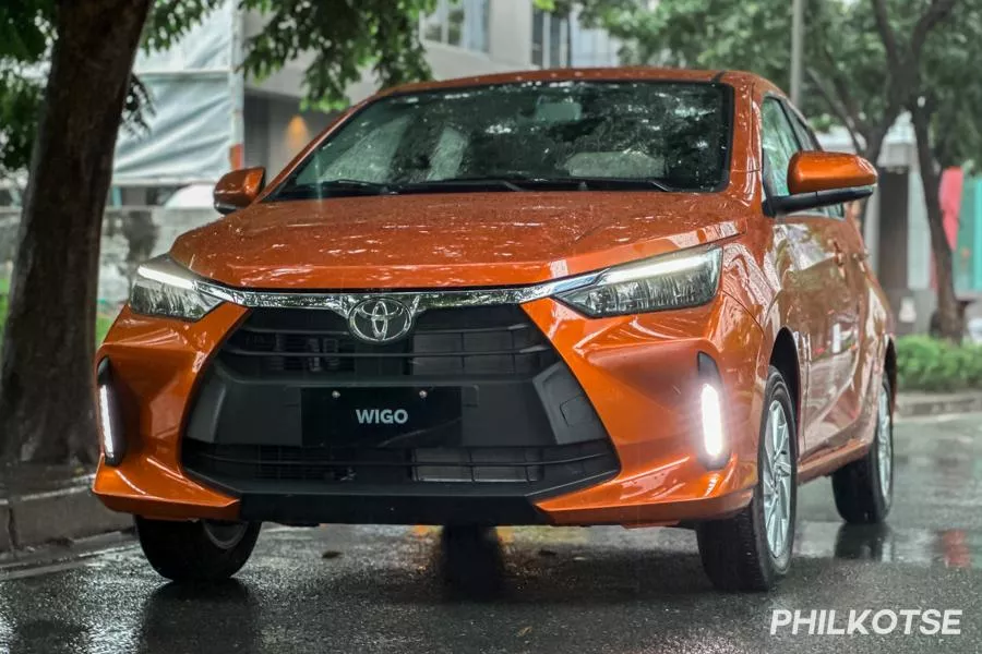 Toyota Wigo front view