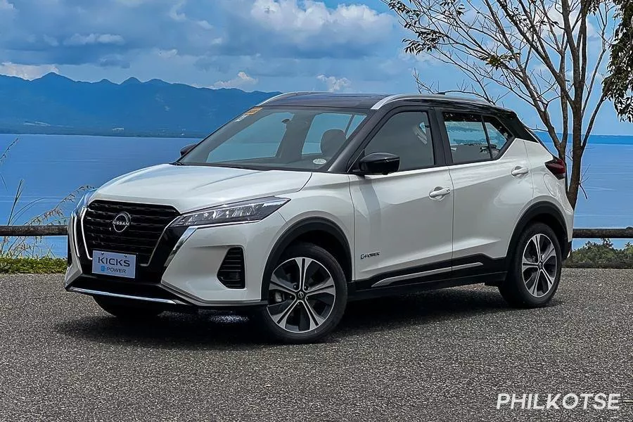 Nissan Kicks front quarter shot