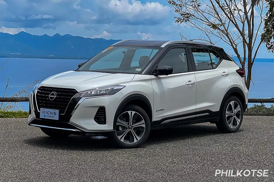 2023 Nissan Kicks e-Power front profile shot