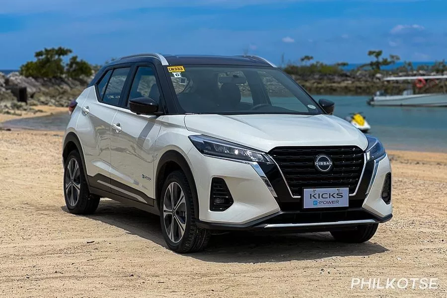 Nissan Kicks front quarter shot