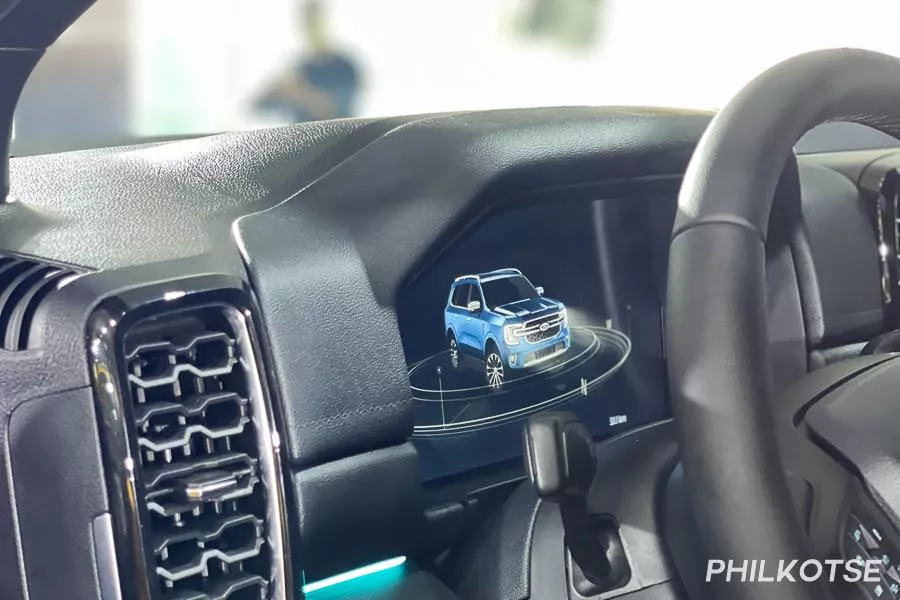 2023 Ford Everest instrument cluster 