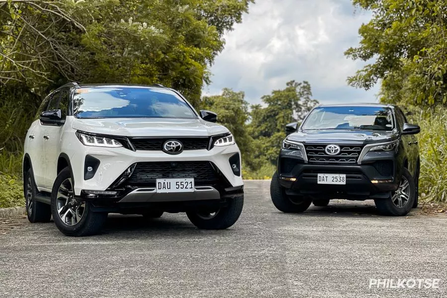 Toyota Fortuner LTD and G 