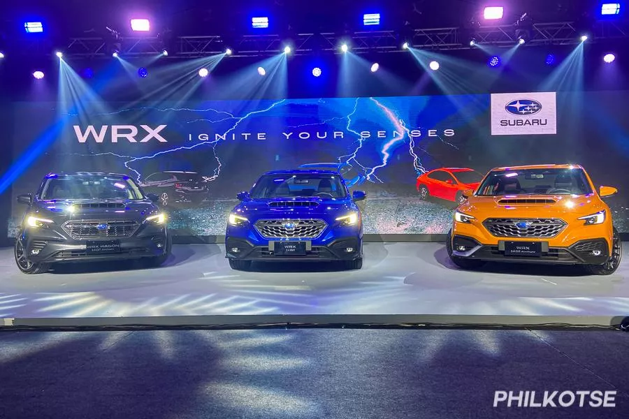 The all-new 2023 Subaru WRX Sedan and WRX Wagon