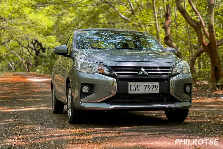 Mitsubishi Mirage G4 front view