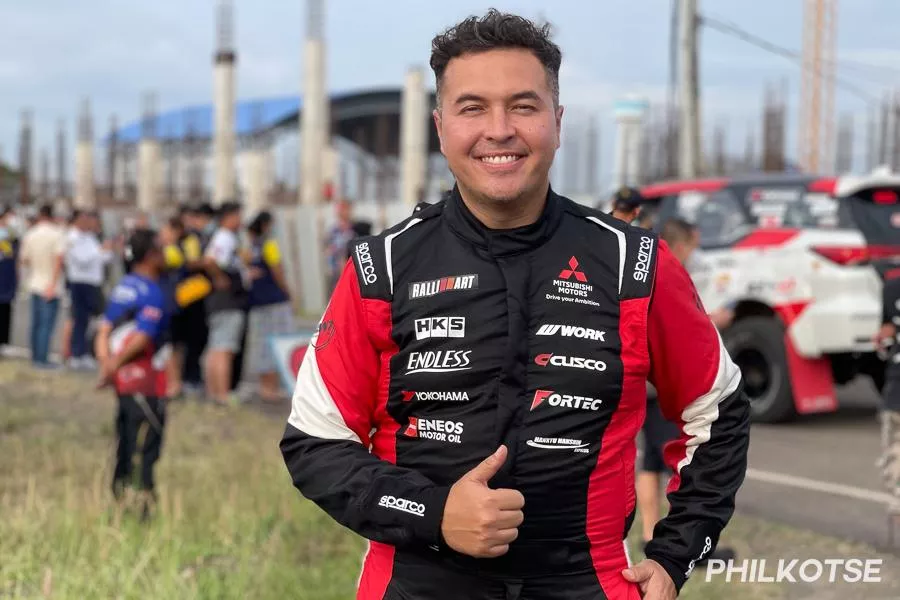 Mitsubishi Ralliart driver Rifat Sungkar