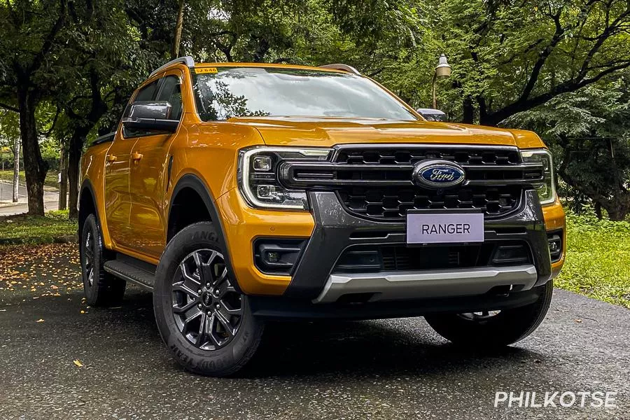 Ford Ranger front view