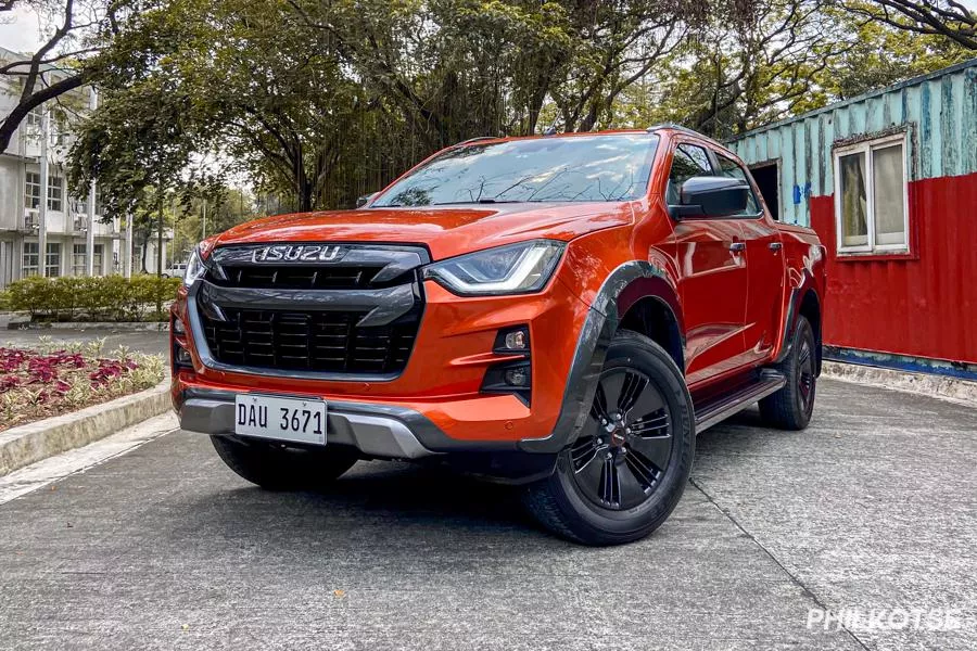 All-new Isuzu D-Max front quarter shot