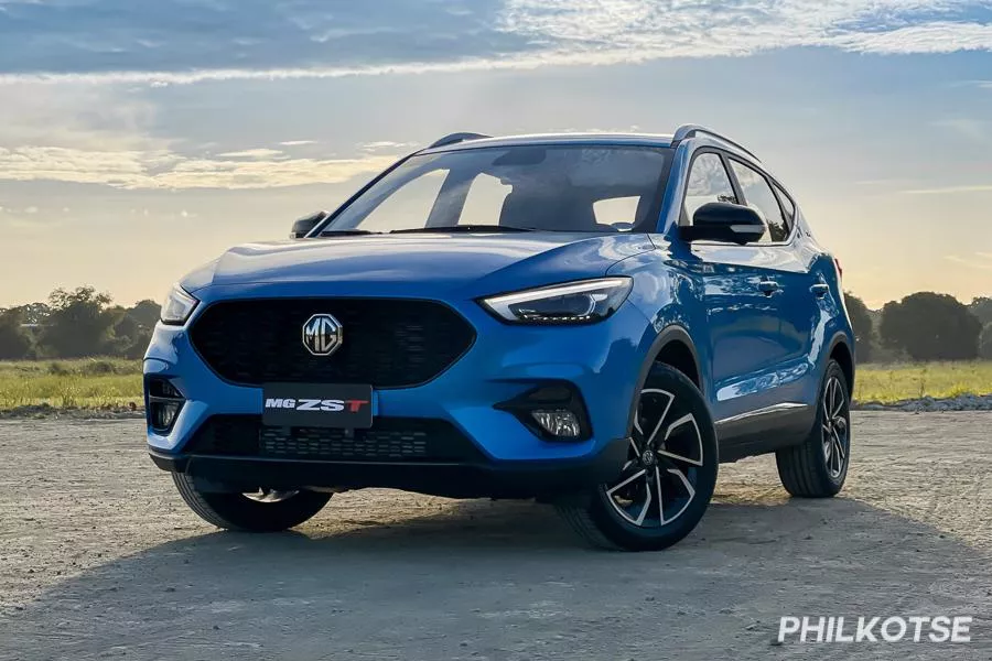 A picture of the MG ZS-T