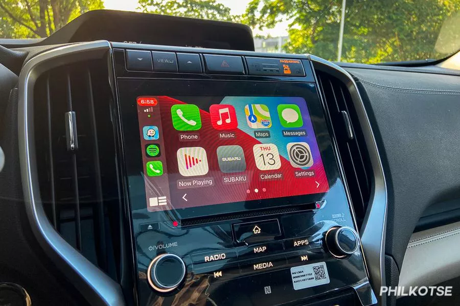 Subaru Evoltis Apple CarPlay