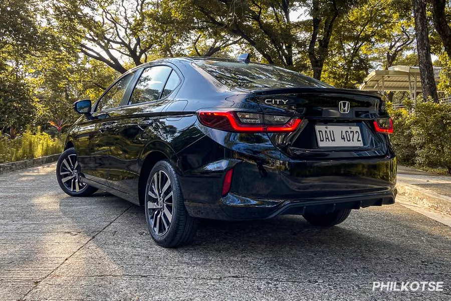 Honda City RS rear view