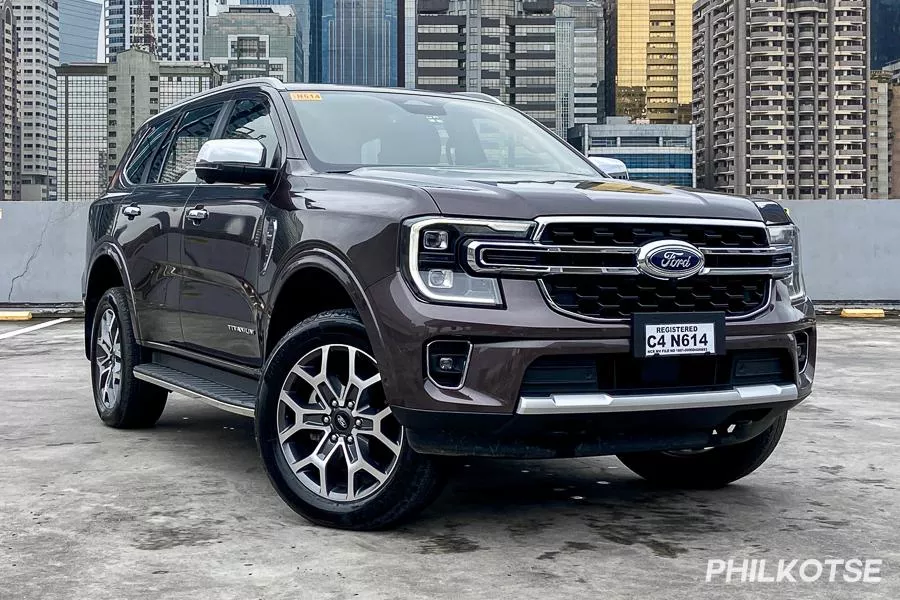 The Ford Everest Titanium 4x4