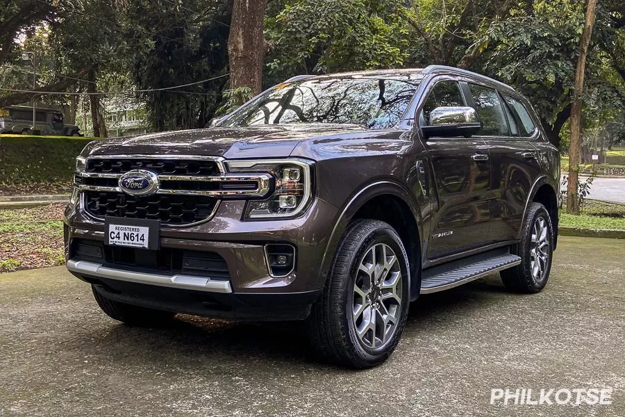 A picture of the next-gen Ford Everest