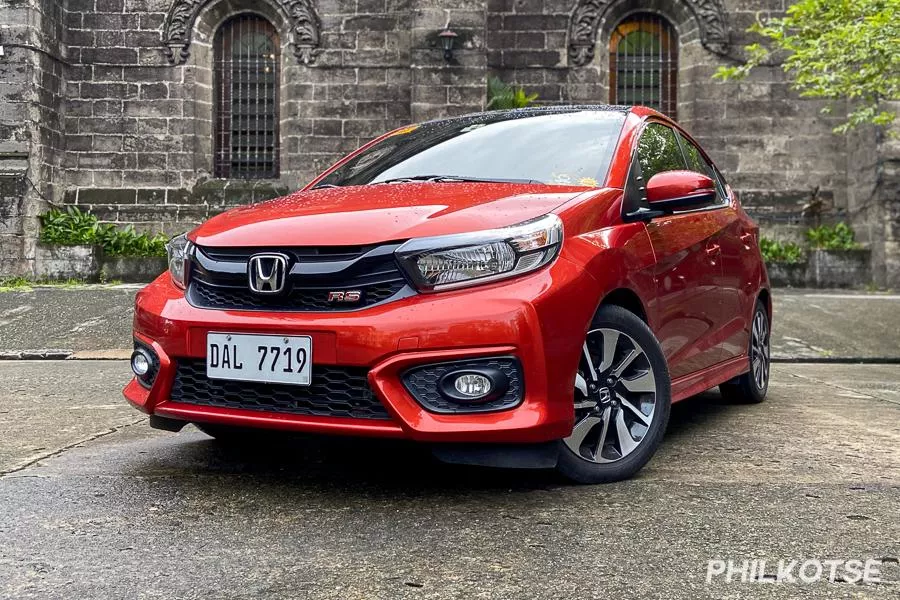 Honda Brio front view